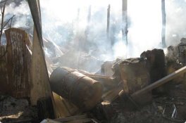 Life's work in ruins