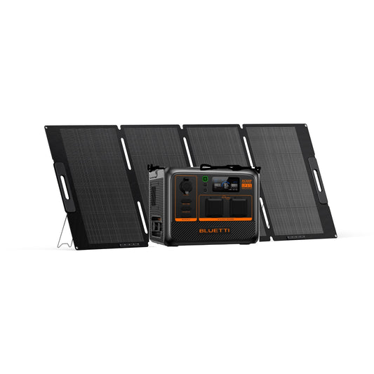 BLUETTI AC60P + MP200 Solar Panels | Solar Generator Kit