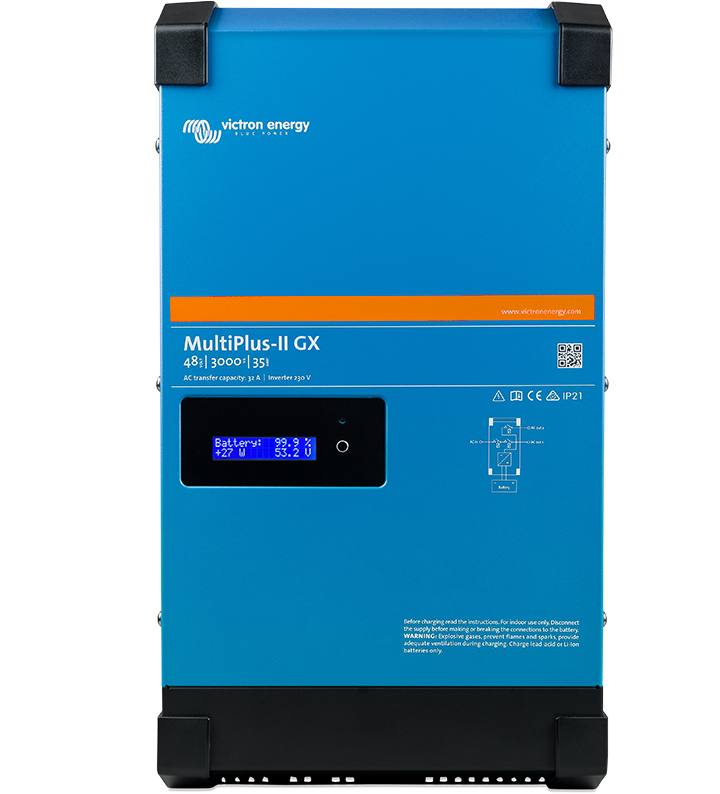 Victron MultiPlus II GX - 2400 Watt/3000va Inverter/Charger - 48V