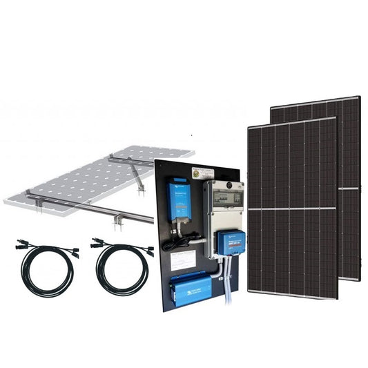 Victron 1200VA + 2 x Trina 425w Solar Panels | Solar Cabin Kit Victron 1200VA + 2 x Trina 425w Solar Panels | Solar Cabin Kit